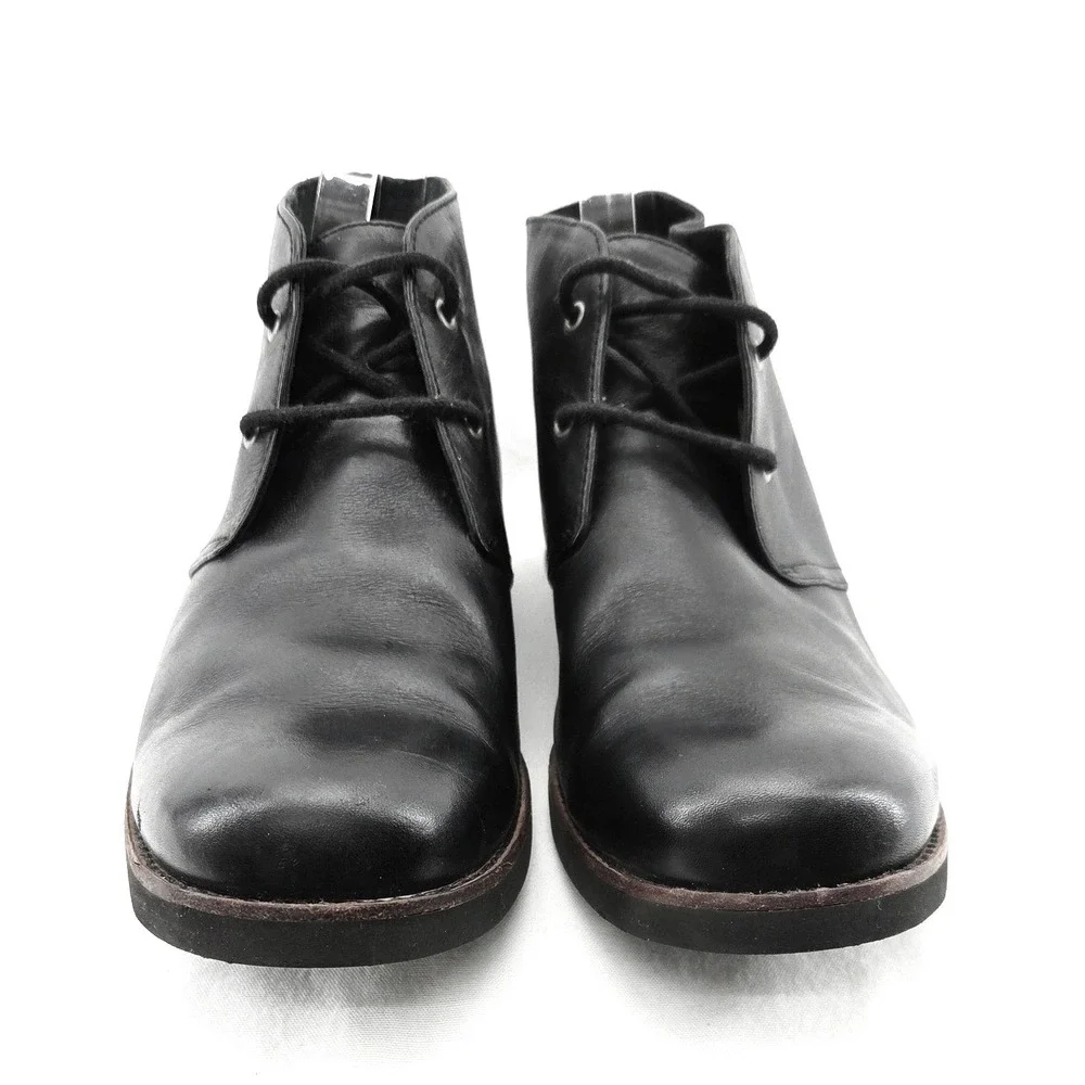 UGG Men's Dagmann Chukka Black Boots - Size 11.5
